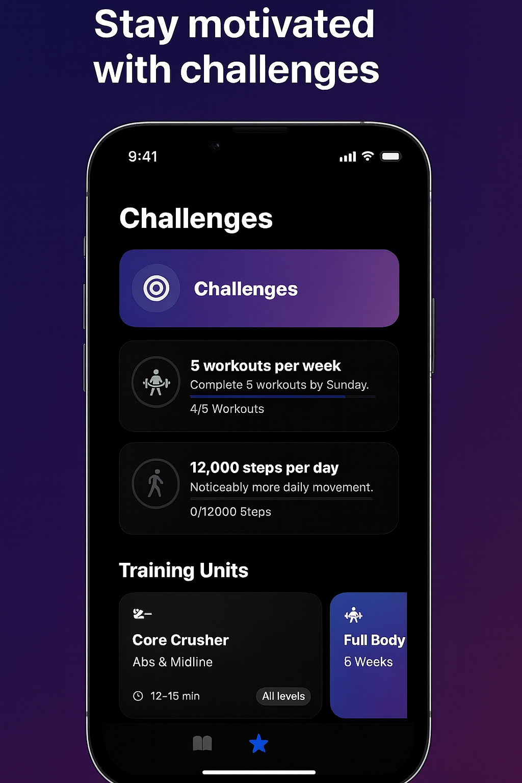 Challenges and training goals in Movo